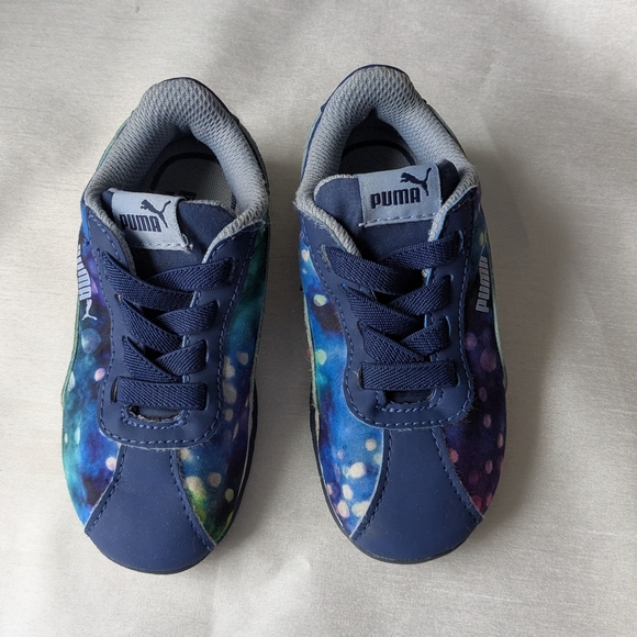 Puma Kids' Blue Sneakers - Picture 1 of 7